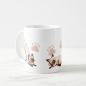 Faule Tage Kaffeetasse (Vorderseite Links)