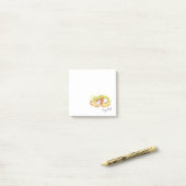 Faule Tagesmeerschweinchen-Post-Itanmerkungen Post-it Klebezettel (Auf Schreibtisch)