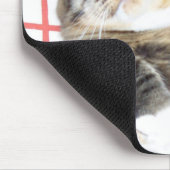Faule Tuffy Katze Mousepad (Ecke)