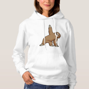 Faulenzen bei Yoga Stretching Übungen Legs Hoodie
