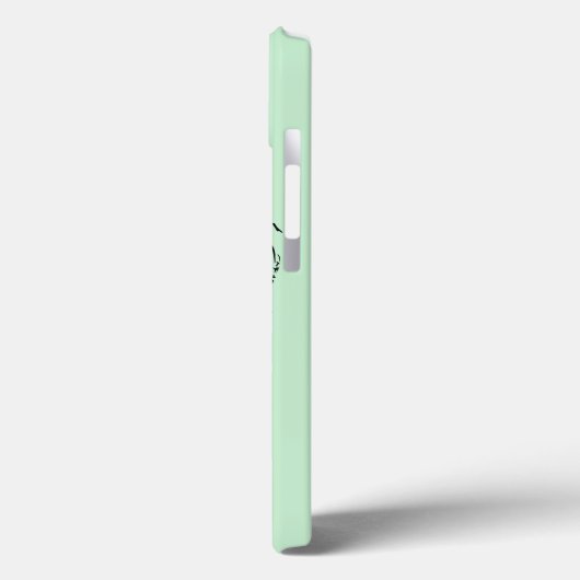 Faulenzen bin ich langsam? Case-Mate iPhone hülle (Rückseite / Links)