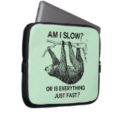 Faulenzen? Laptopschutzhülle (Vorne Rechts)