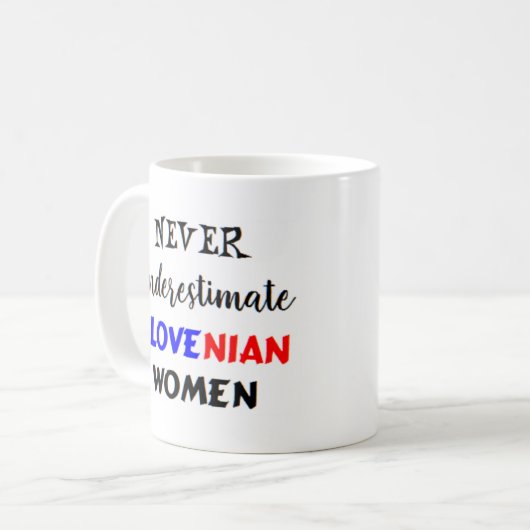 faulenzende Frauen Kaffeetasse (Vorderseite Links)