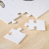 Faulenzer als Haartrockner Puzzle (Seite)