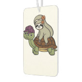 Faulenzer auf einer Schildkröte Klassischer T - Sh Autolufterfrischer (Links)