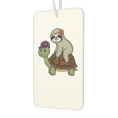 Faulenzer auf einer Schildkröte Klassischer T - Sh Autolufterfrischer (Links)