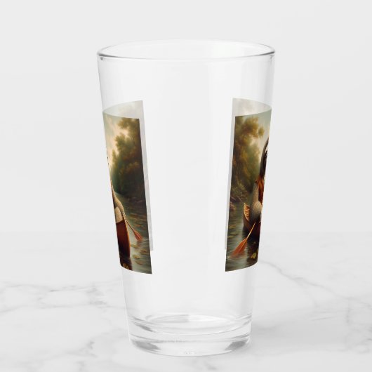 Faulenzer in Kanufahrt Glas (Links)