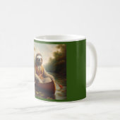Faulenzer in Kanufahrt Kaffeetasse (VorderseiteRechts)