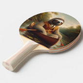 Faulenzer in Kanufahrt Tischtennis Schläger (Vorderseite)