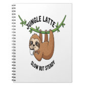 Faulenzer-Kaffee Notizblock (Vorderseite)