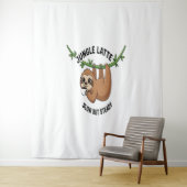 Faulenzer-Kaffee Wandteppich (Beispiel)