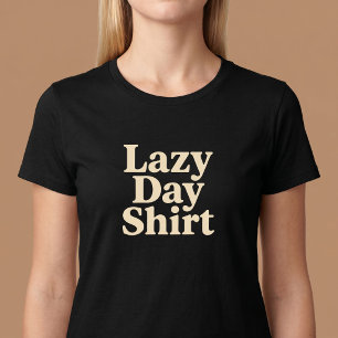 Faulenzer-Shirt Bequem T-Shirt