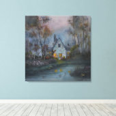 "Faulenzer-Tage" Leinwanddruck (Insitu (Holzboden))