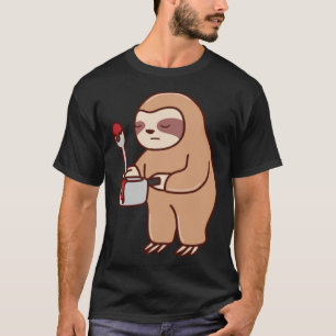 Faulenzermalerei Ironischer Lazy Tired Ro T-Shirt