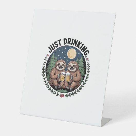 Faulenzerwanderung mit Drinkteam Sockelschild (Vorderseite)