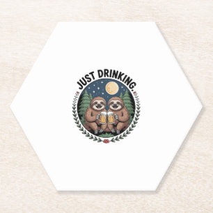 Faulenzerwanderung mit Drinkteam Untersetzer