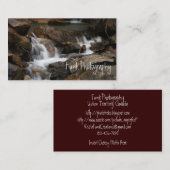 Fauler alaskischer Wasserfall Visitenkarte (Vorne/Hinten)