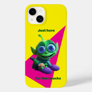 Fauler Alien – Lustige Weltraum-Cartoons Case-Mate iPhone 14 Hülle