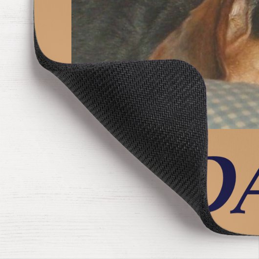 Fauler Beagle Mousepad (Ecke)