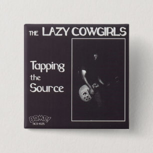 Fauler Cowgirlsknopf Button