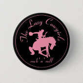 Fauler Cowgirlsknopf Button (Vorderseite)