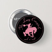 Fauler Cowgirlsknopf Button (Vorne & Hinten)