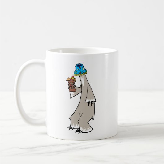 Fauler Faultier Kaffeetasse (Links)