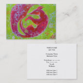 Fauler Fox. Visitenkarte (Vorne/Hinten)