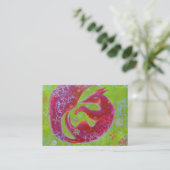 Fauler Fox. Visitenkarte (Stehend Vorderseite)