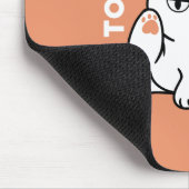 Fauler Katzen-Attitüde – Zu Langweilig, um sich zu Mousepad (Ecke)