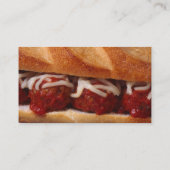 Fauler Kellner Visitenkarte (Rückseite)