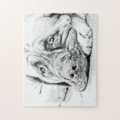 Fauler Mastiff Puzzle (Vertikal)