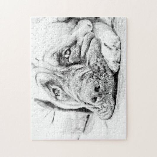 Fauler Mastiff Puzzle (Vertikal)