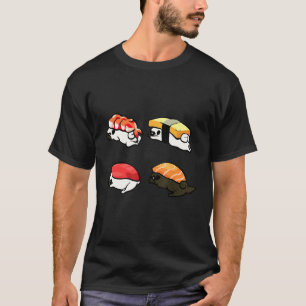Fauler Mops Sushi T-Shirt