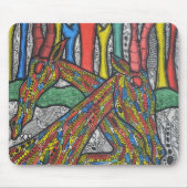 Fauler Nachmittag Mousepad (Vorne)