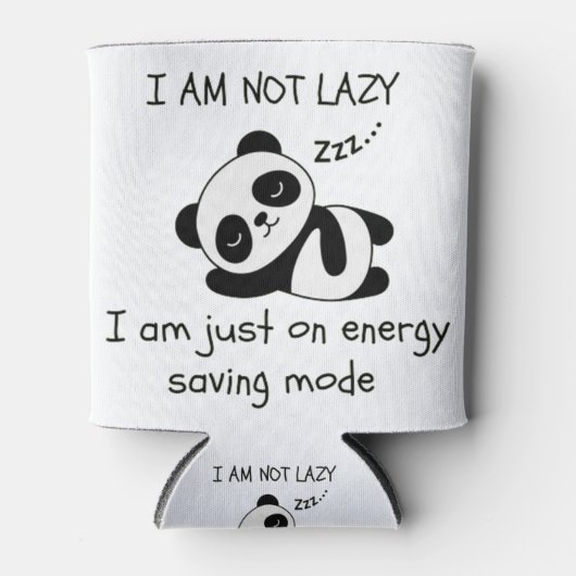 fauler Panda Dosenkühler (Vorderseite)