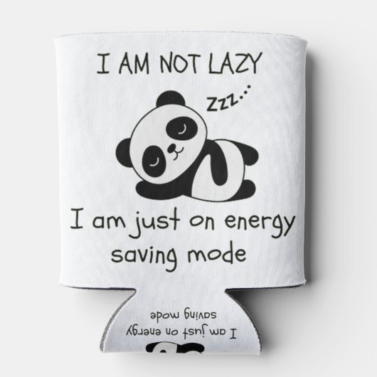 fauler Panda Dosenkühler (Rückseite)