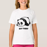 Fauler Panda Nicht Heute Süß Lustig Entspannte Sti