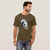 Fauler Panda T-Shirt (Vorne ganz)