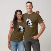 Fauler Panda T-Shirt (Unisex)