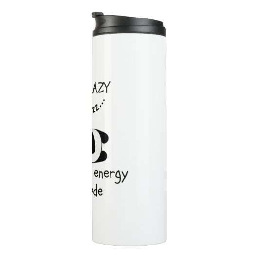 fauler Panda Thermosbecher (Nach rechts gedreht)