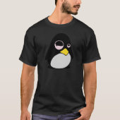 FAULER PINGUIN LINUXS TUX T-Shirt (Vorderseite)