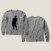 Fauler Samurai (Design Vorder- & Rückseite)
