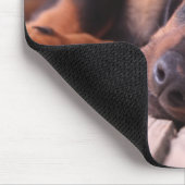 Fauler Sommer-Tag Mousepad (Ecke)