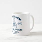 Fauler Sonntag Kaffeetasse (VorderseiteRechts)