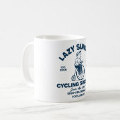 Fauler Sonntag Kaffeetasse (Vorderseite Links)