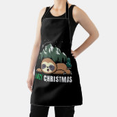 Fauler Weihnachtsfaultier Lustig Schürze (InSitu)