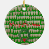 Fauler Zahn-Zahnarzt Orthodintist Mundchirurg Keramik Ornament (Hinten)