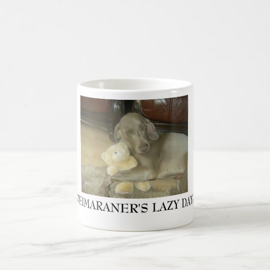 FAULES DAYZ WEIMARANERS KAFFEETASSE (Mittel)