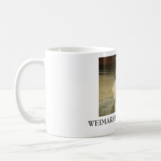 FAULES DAYZ WEIMARANERS KAFFEETASSE (Links)